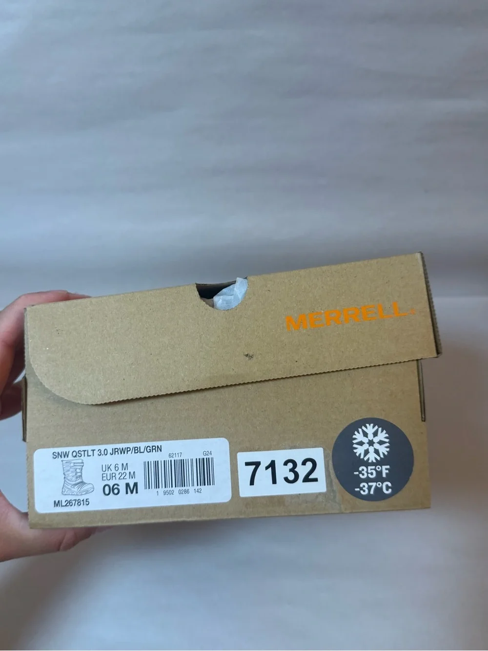 Merrell Snow Quest Lite 3.0‎ Jr Waterproof